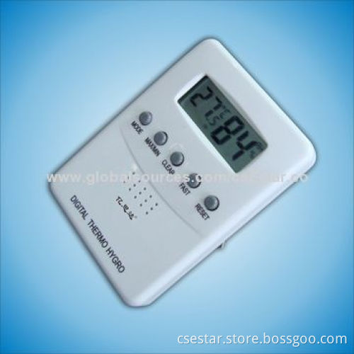 Digital In-outdoor Thermometer, Hygrometer Max-min Temperature, Humidity Memory Function